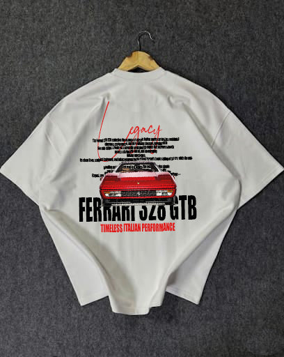 T-shirt Ferrari 328 GTB 1986