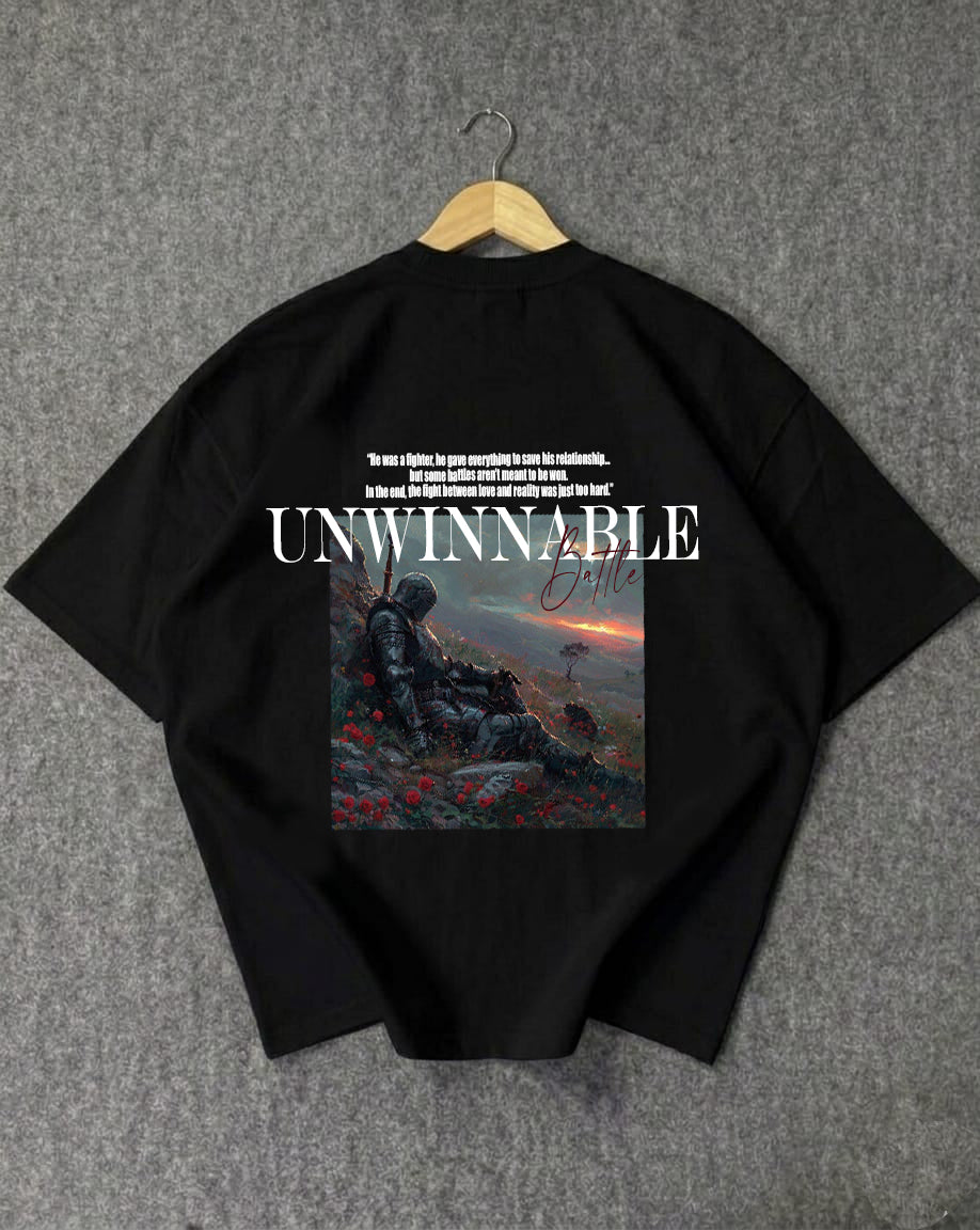 T-shirt Unwinnable battle