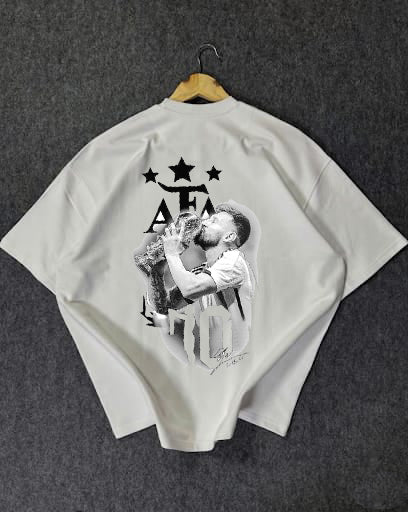 T-Shirt Leo Messi Coupe Du Monde